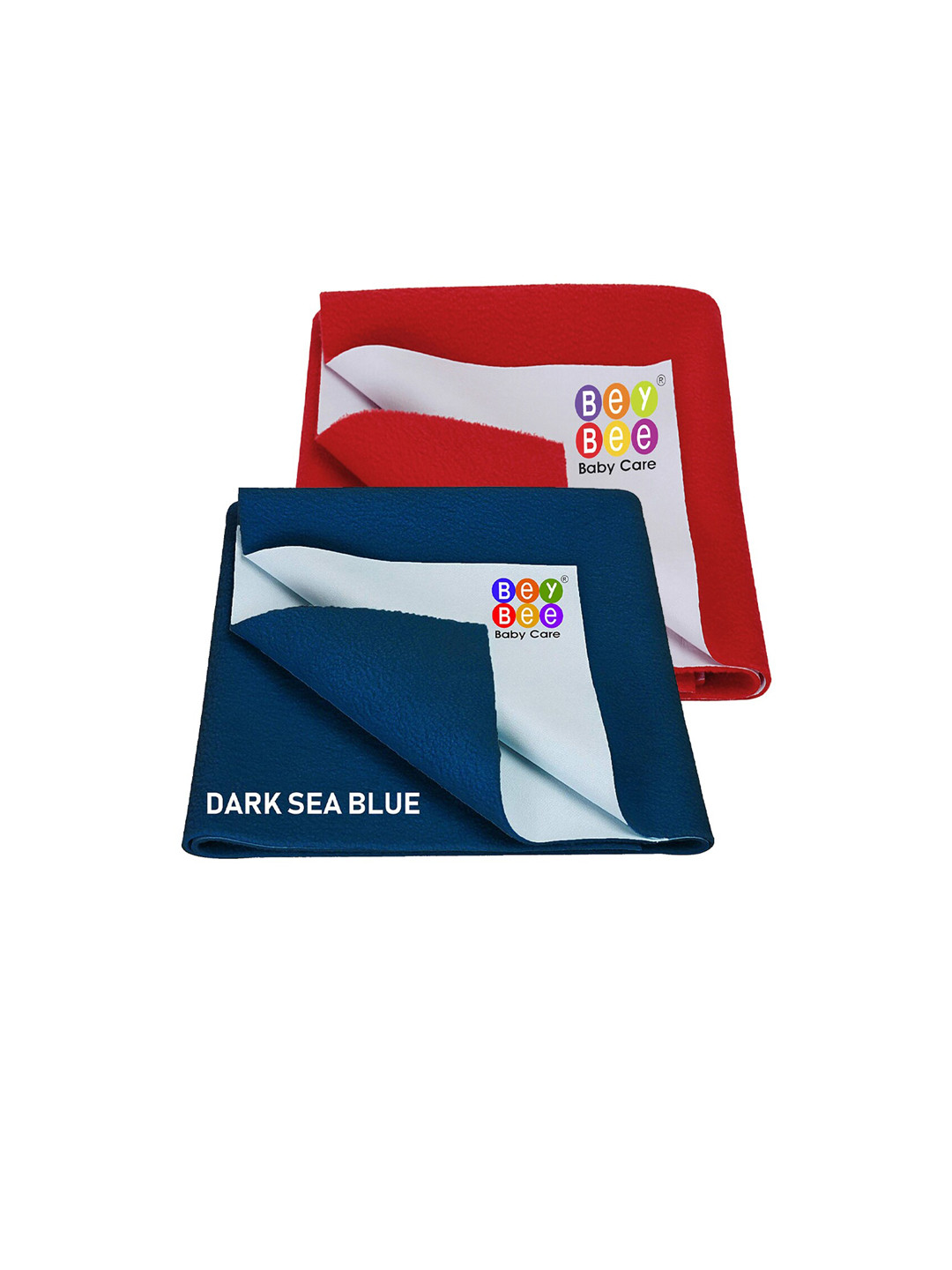 BeyBee Infant Kids Set of 2 Assorted Dry Sheet Bed Protector