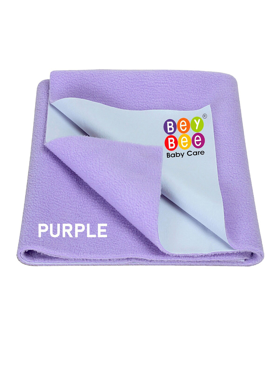 BeyBee Kid Purple Solid Extra Large Cotton Mattress Protector