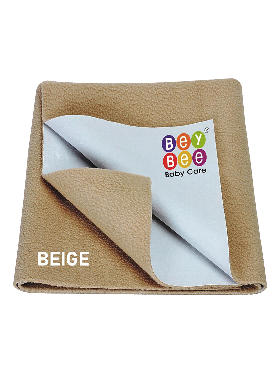 BeyBee Kids Beige Waterproof Mattress Protector