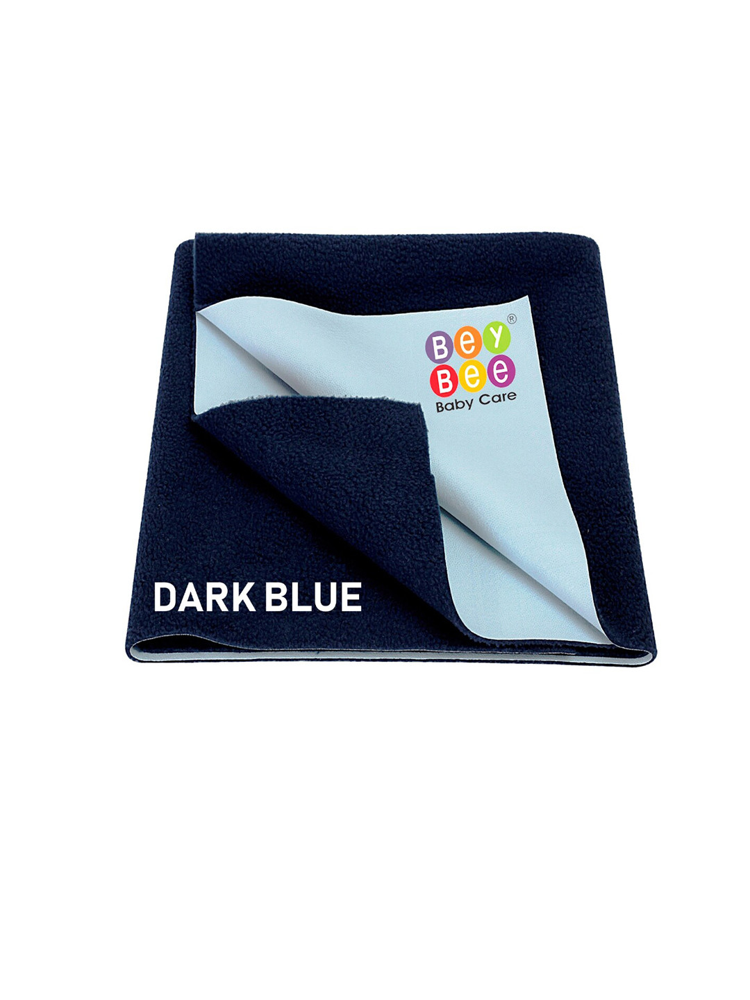 BeyBee Dark Blue Cotton Water Resistant Mattress Protector