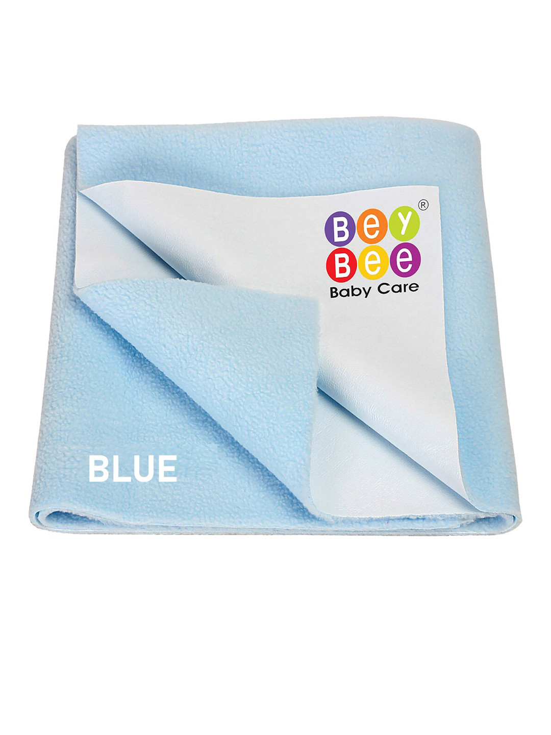 BeyBee Kids Blue Cotton Bed Protecting Mat