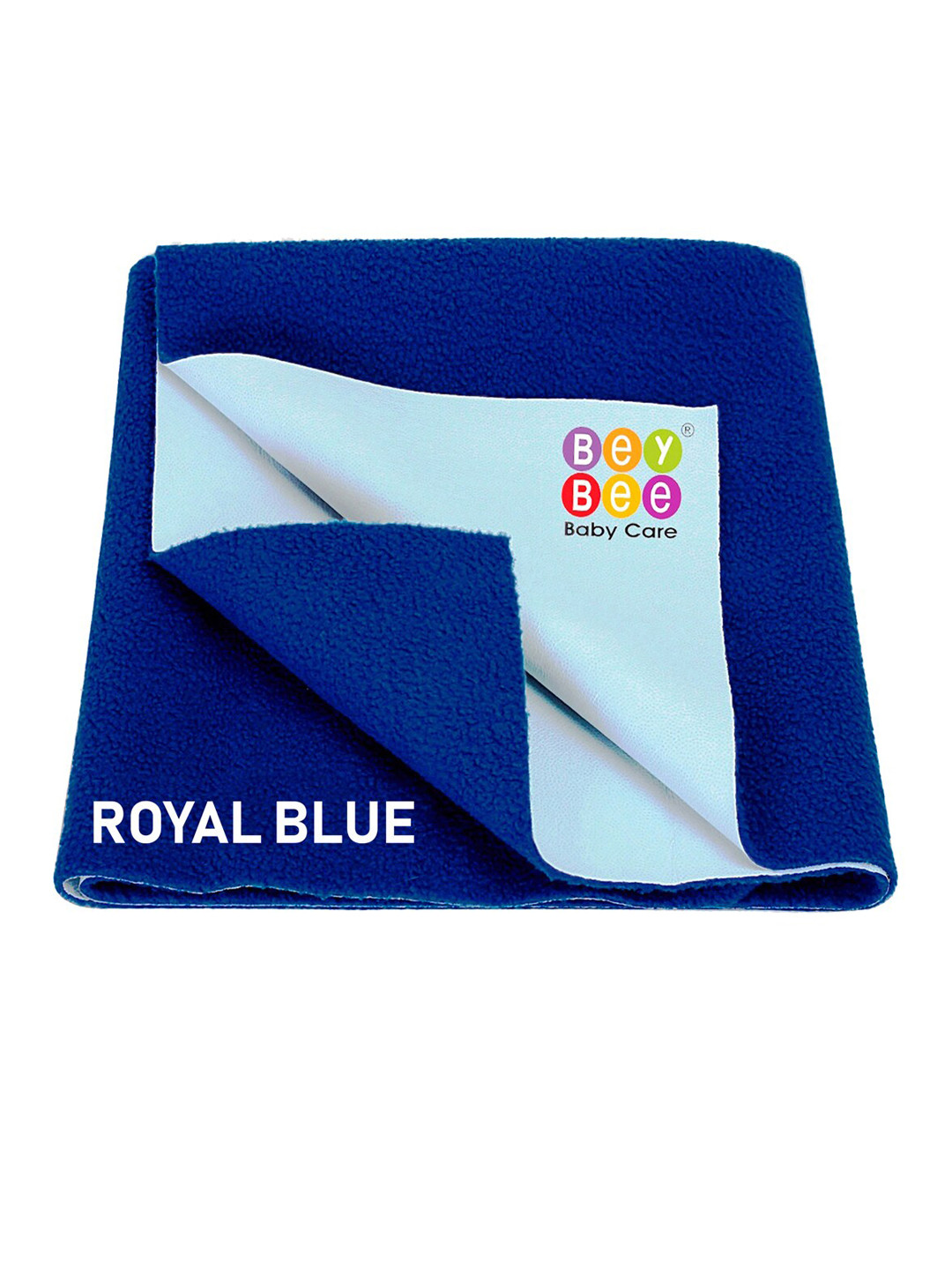 BeyBee Blue Cotton Water Resistant Bed Protector