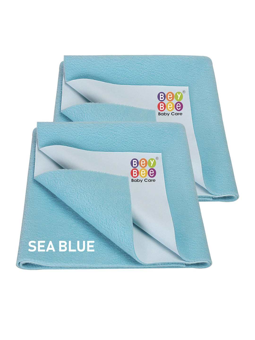 BeyBee Set of 2 Quick Dry Baby Bed Protector Waterproof Mattress