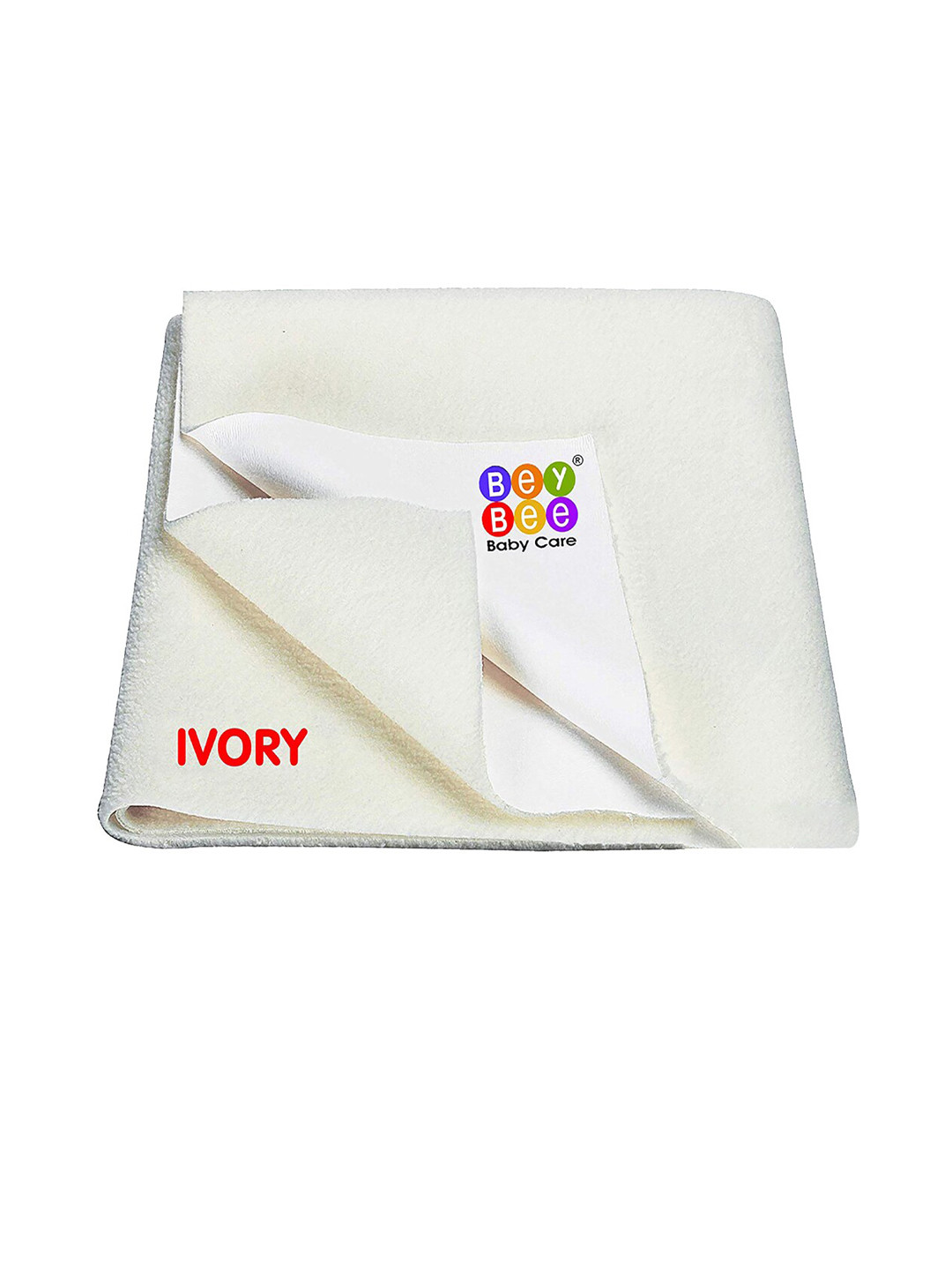 BeyBee Cream-coloured Quick Dry Baby Bed Protector Waterproof Mattress