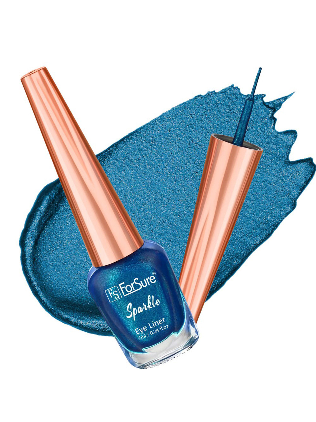 ForSure Absolute Shine Sparkle Liquid Glitter Eyeliner 7 ml - Blue 08