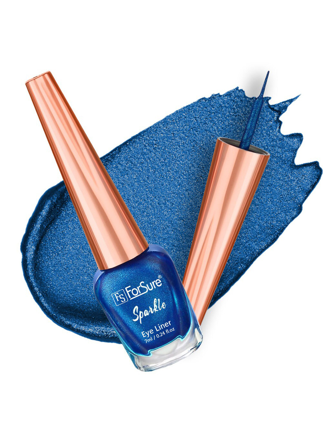 ForSure Sparkle Absolute Shine Liquid Long Lasting Eyeliner 7 ml - Royal Blue 07
