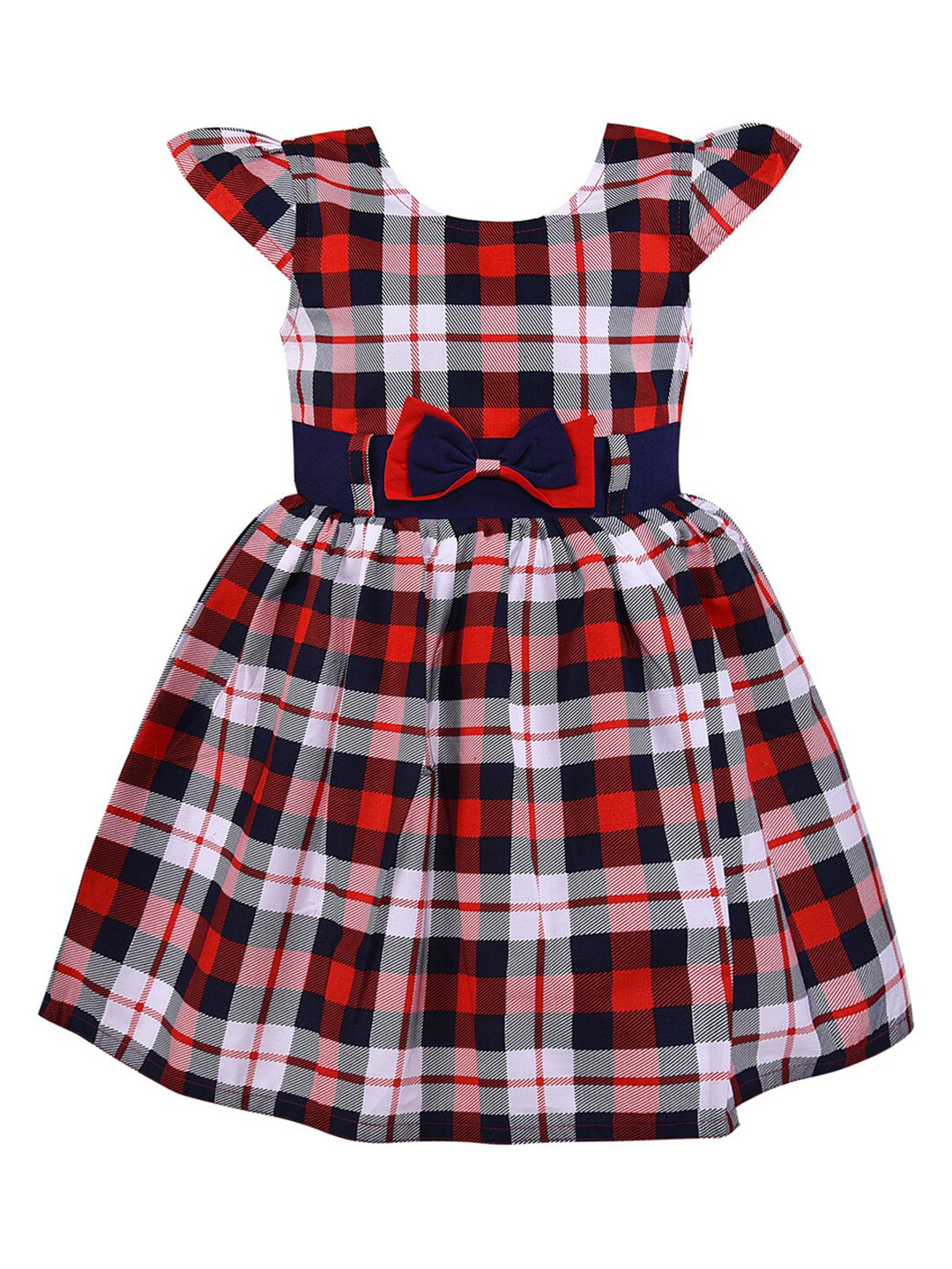 Wish Karo Red Checked Dress