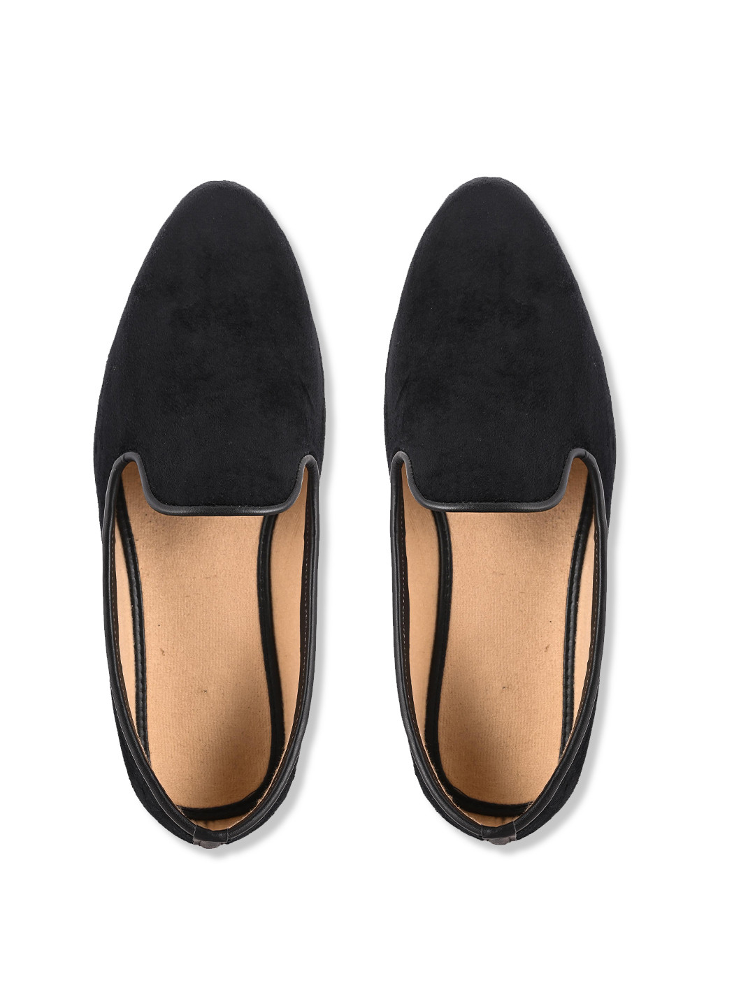 Aristitch Men Black Velvet Mojaris