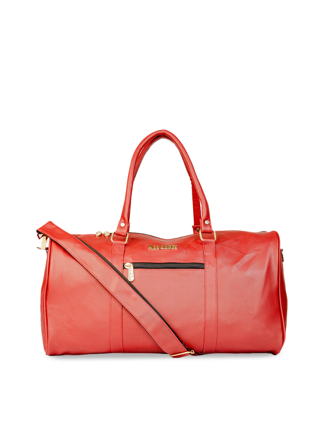 Man Arden Men Red Solid Duffel Bag