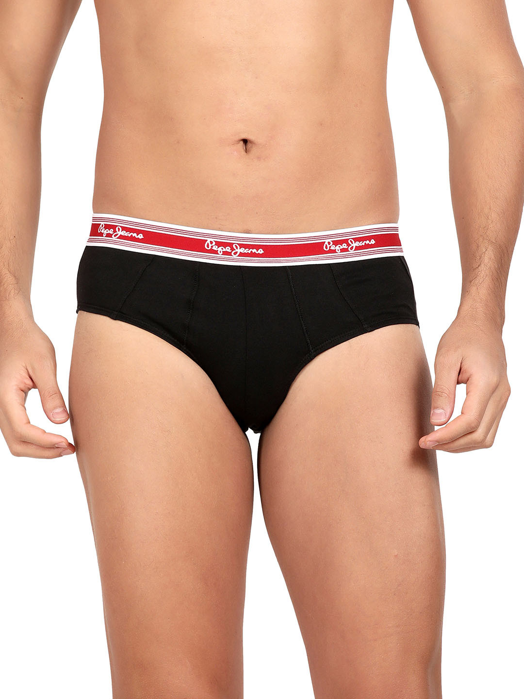 Pepe Jeans Pack Of 3 Men Black Hipster Cotton BriefsvendorArticleNumberCLB03-03-BLACK-M