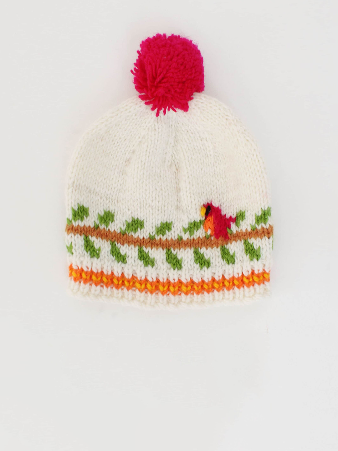 Woonie Unisex Kids White Caps