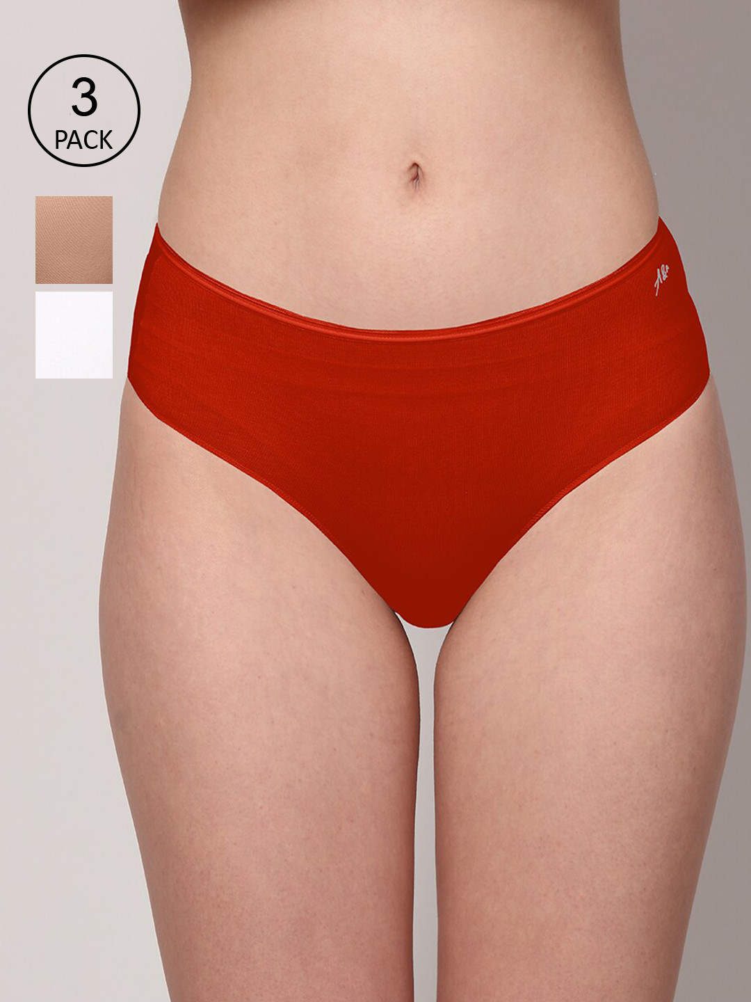 Ashleyandalvis Women Pack of 3 Anti-Bacterial Anti Odour Modal Hipster AA-HP-SW-AN-SR