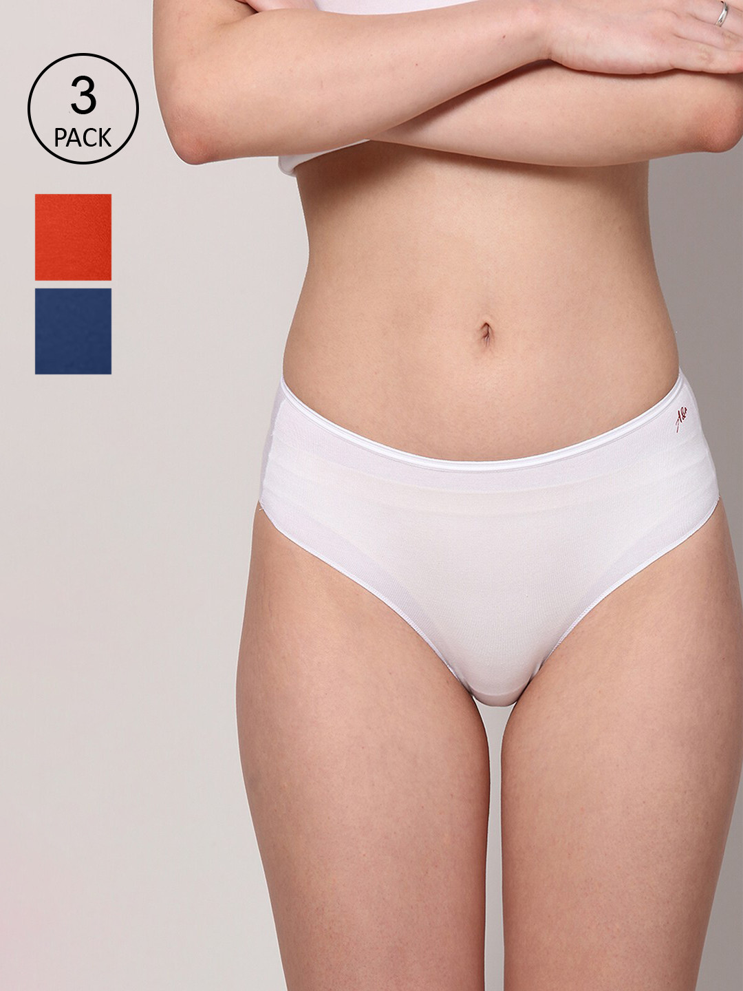 AshleyandAlvis Women Pack of 3 Anti-Bacterial Bamboo MicroModal Hipster AA-HP-SW-CB-SR