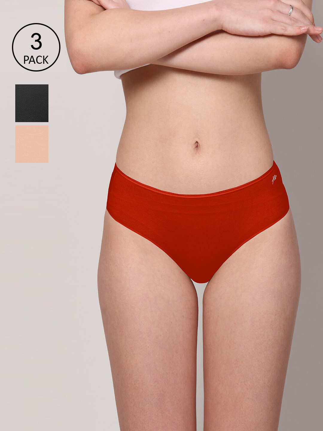 AshleyandAlvis Women Pack of 3 Anti-Bacterial Bamboo MicroModal Hipster AA-HP-EB-AN-SR