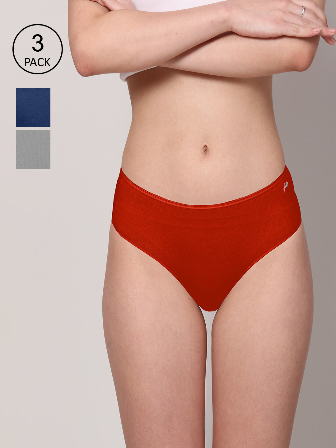 AshleyandAlvis Women Pack of 3 Anti-Bacterial Bamboo MicroModal Hipster AA-HP-MG-CB-SR