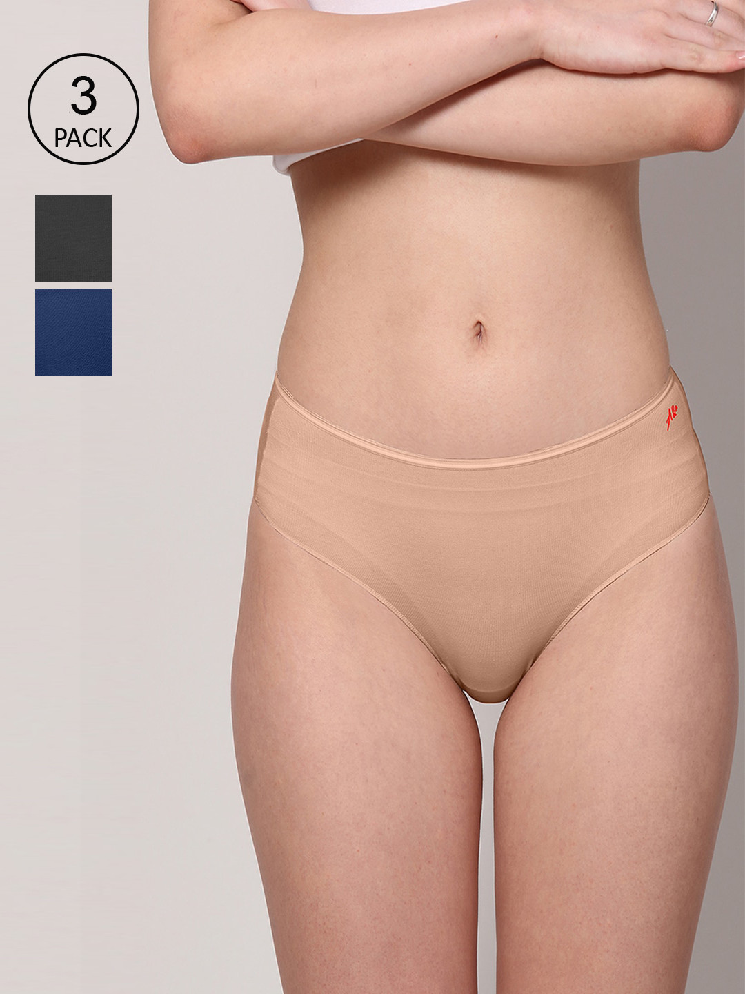 AshleyandAlvis Women Pack of 3 Anti-Bacterial Bamboo MicroModal Hipster AA-HP-EB-CB-AN