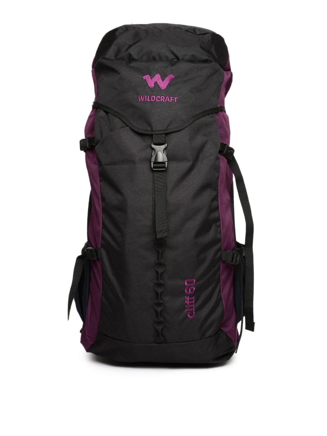 Wildcraft 60 sales ltrs black rucksack