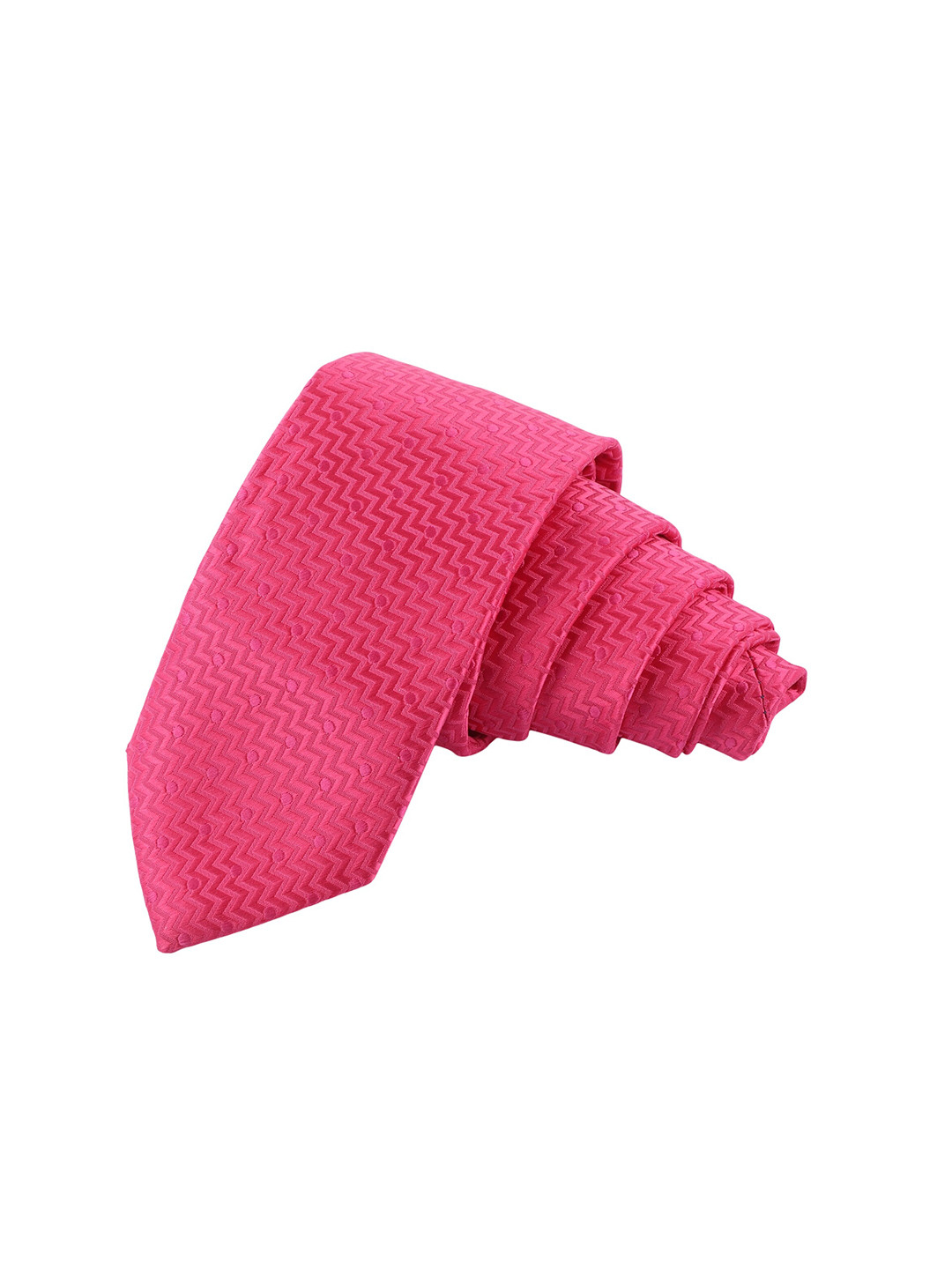 Alvaro Castagnino Men Pink Printed Necktie