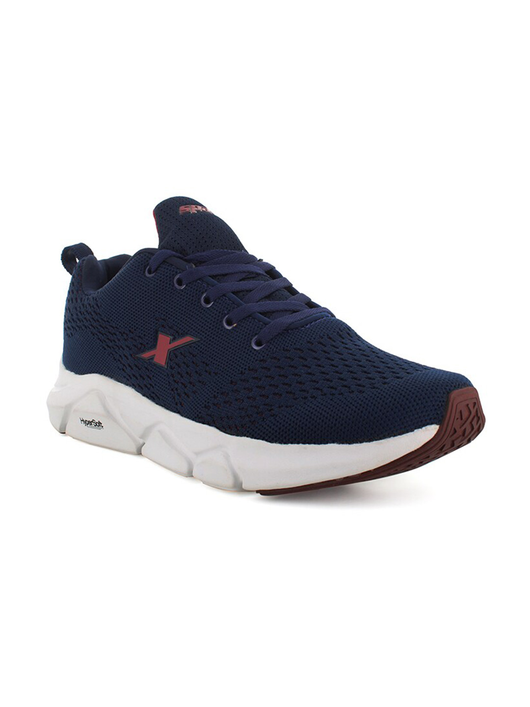Sparx Men Navy Blue Textile Running Non-Marking Sport Shoes