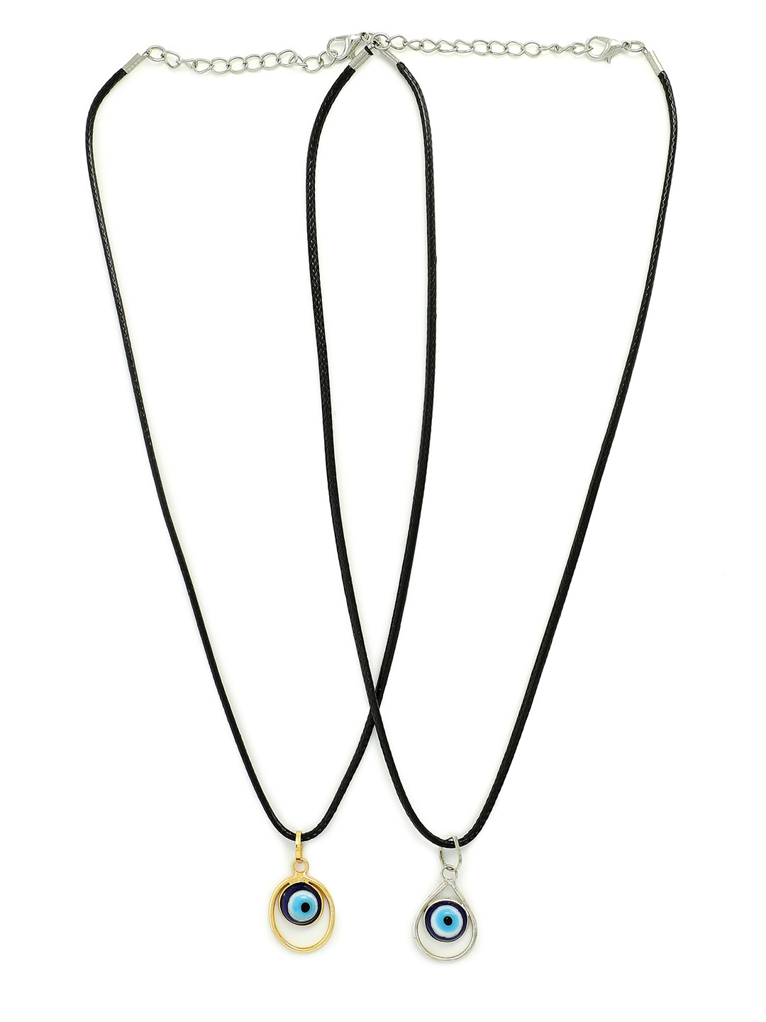EL REGALO Pack of 2 Evil Eye Necklace