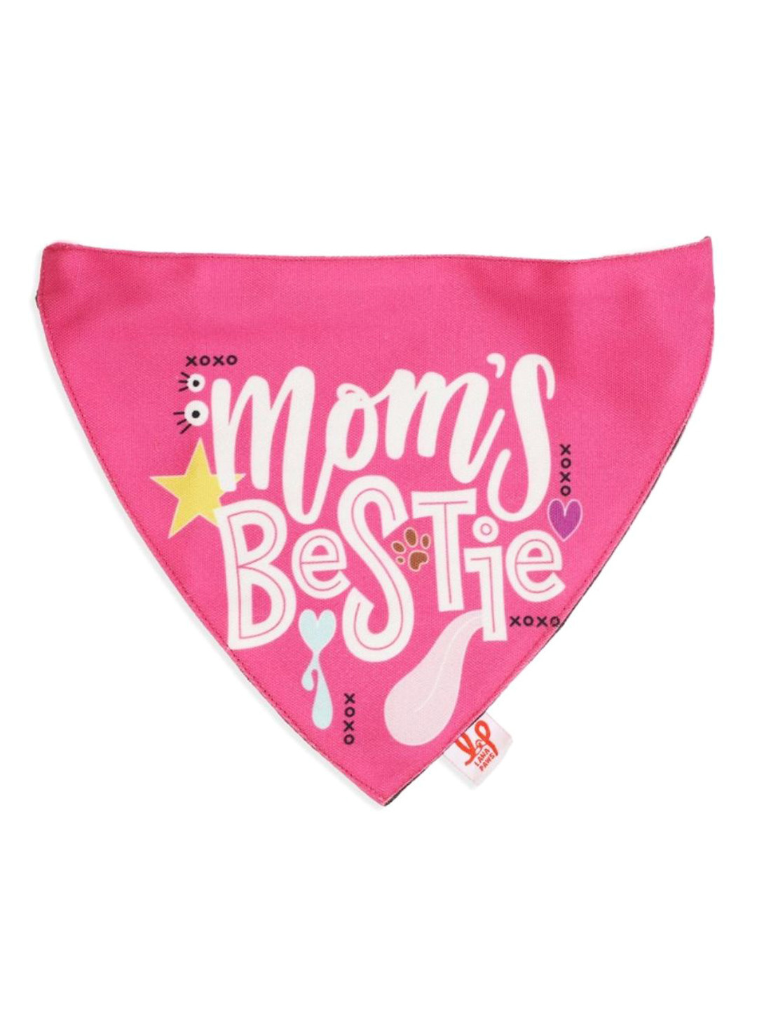 LANA PAWS Pink Digitally Printed Dog Bandana