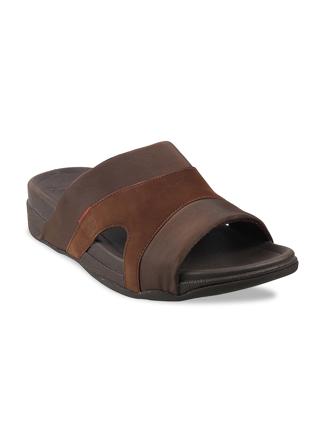 Buy fitflop Men Brown Black Leather Comfort Sandals Sandals for Men 18714256 Myntra