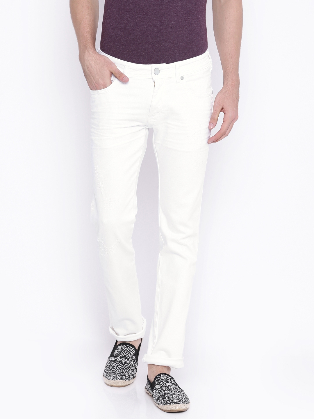 mens white wranglers