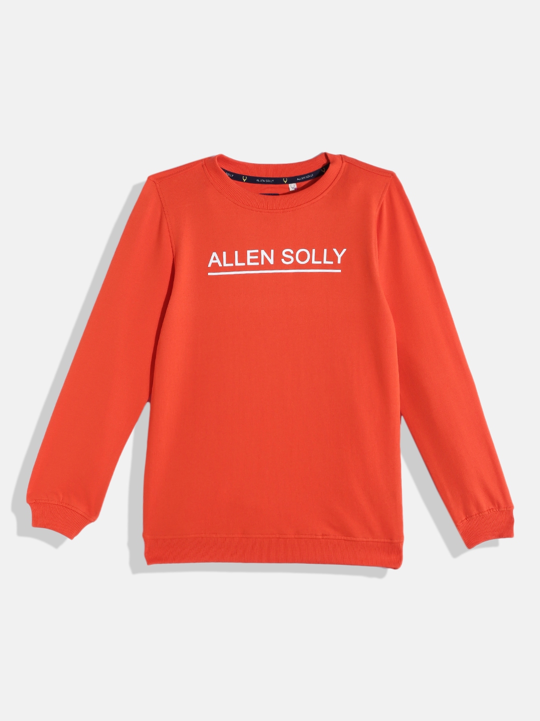 Allen solly clearance orange sweatshirt