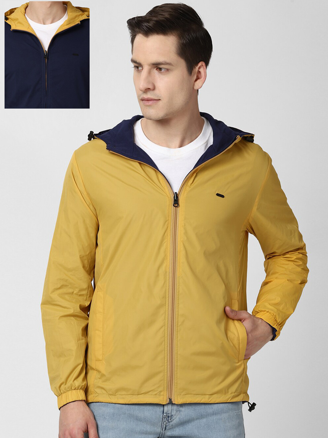 Peter England Casuals Men Yellow Tailored Jacket