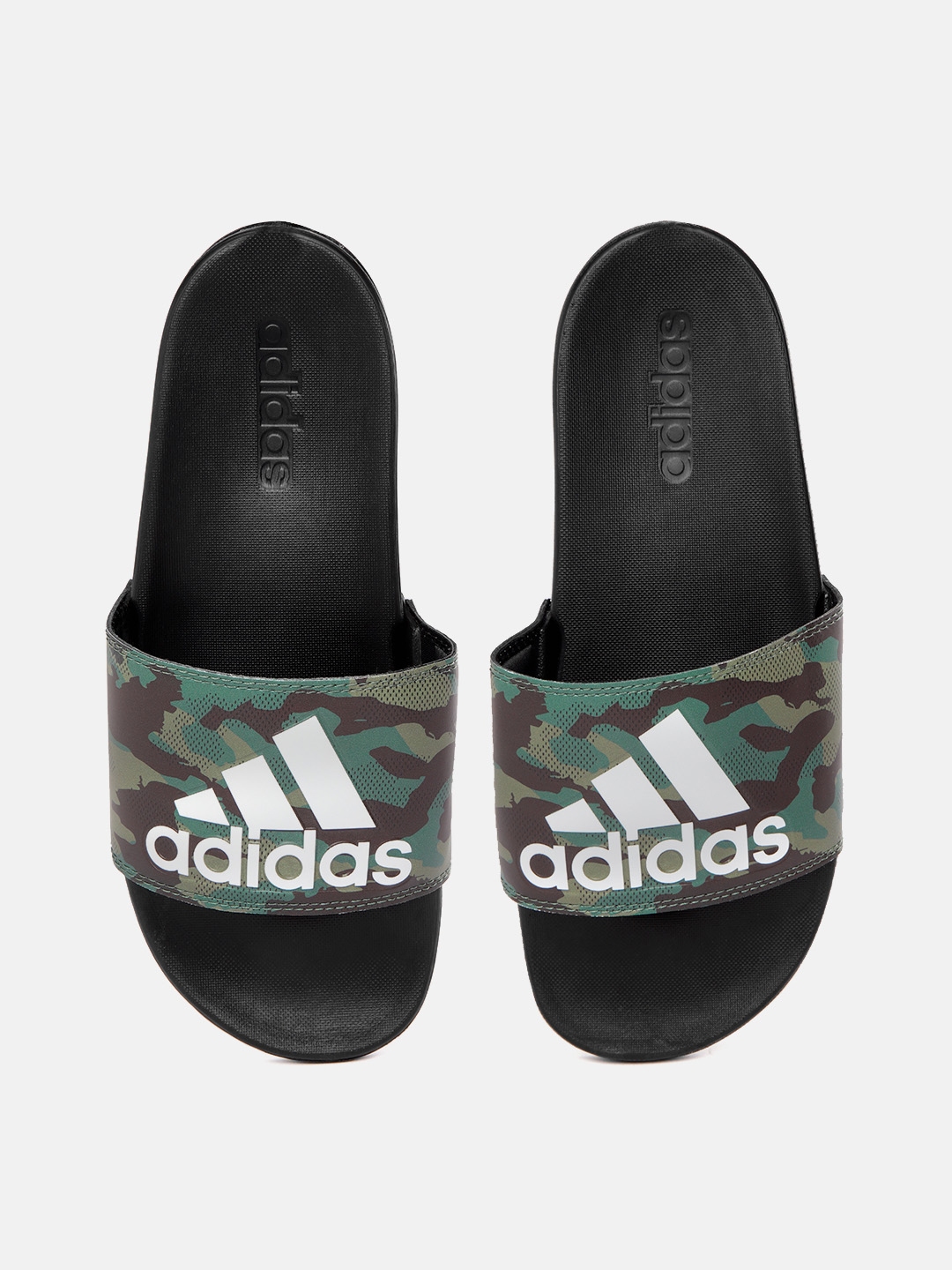 Adidas slippers myntra discount