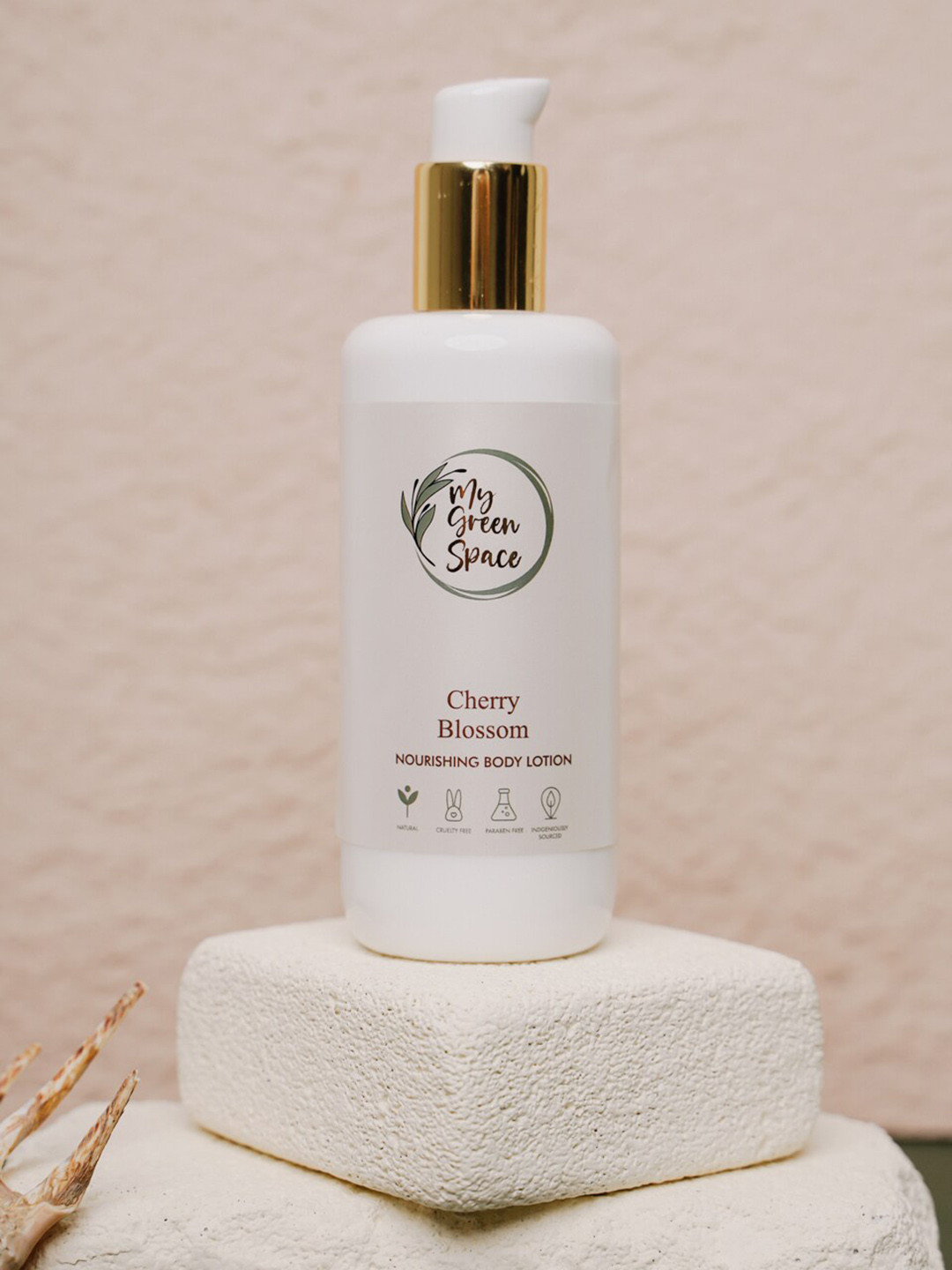 My Green Space Paraben Free Natural Cherry Blossom Nourishing Body Lotion - 250 ml