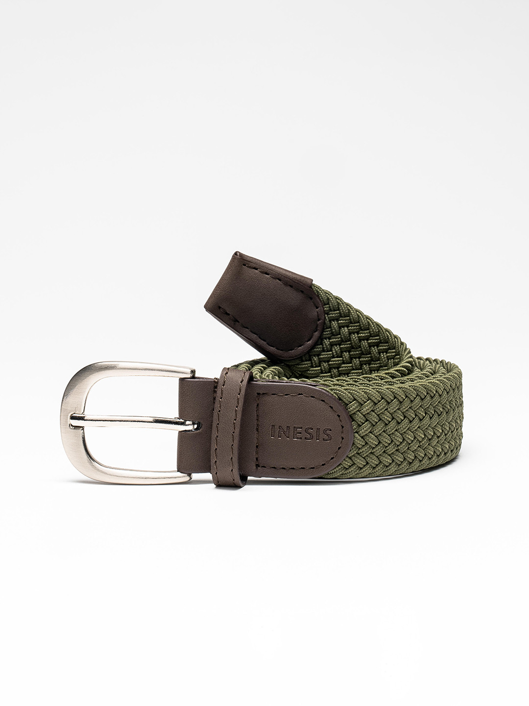 Decathlon INESIS Stretchable Cloth Olive Blue Belt