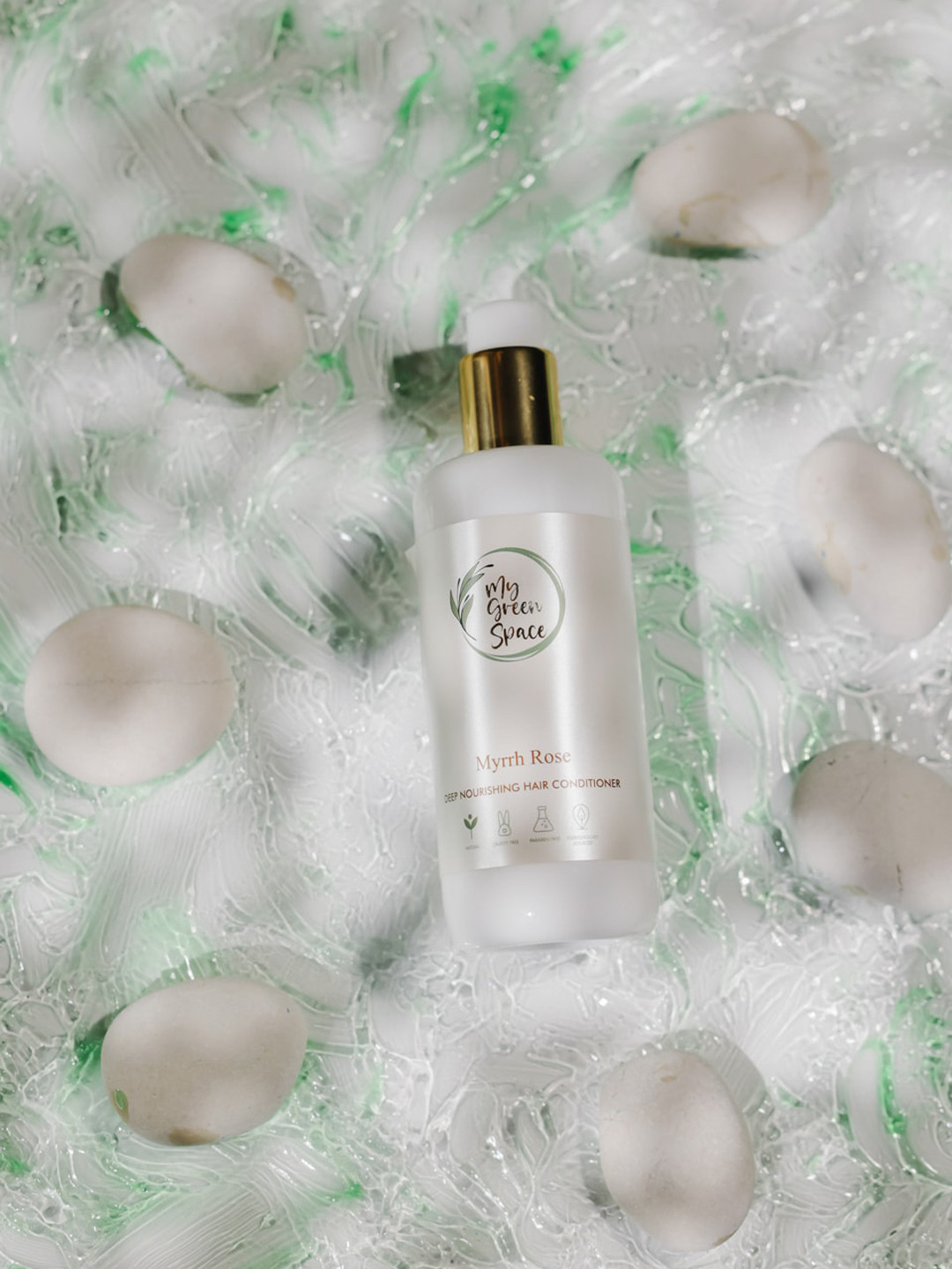 My Green Space White Peppermint Rosemary Hair Shampoo