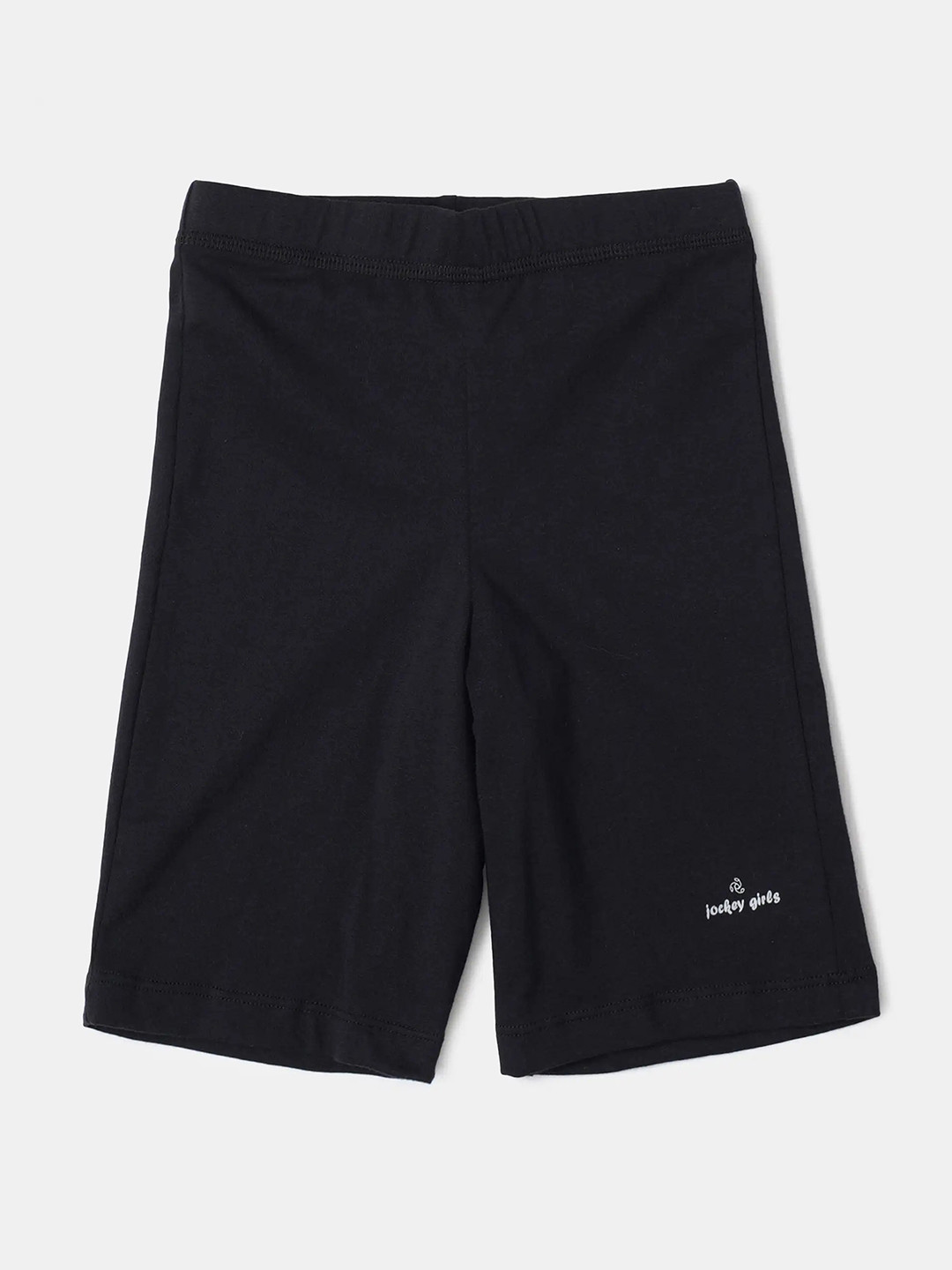 Jockey Girls Super Combed Cotton Solid Shorties with Ultrasoft Waistband-SG03
