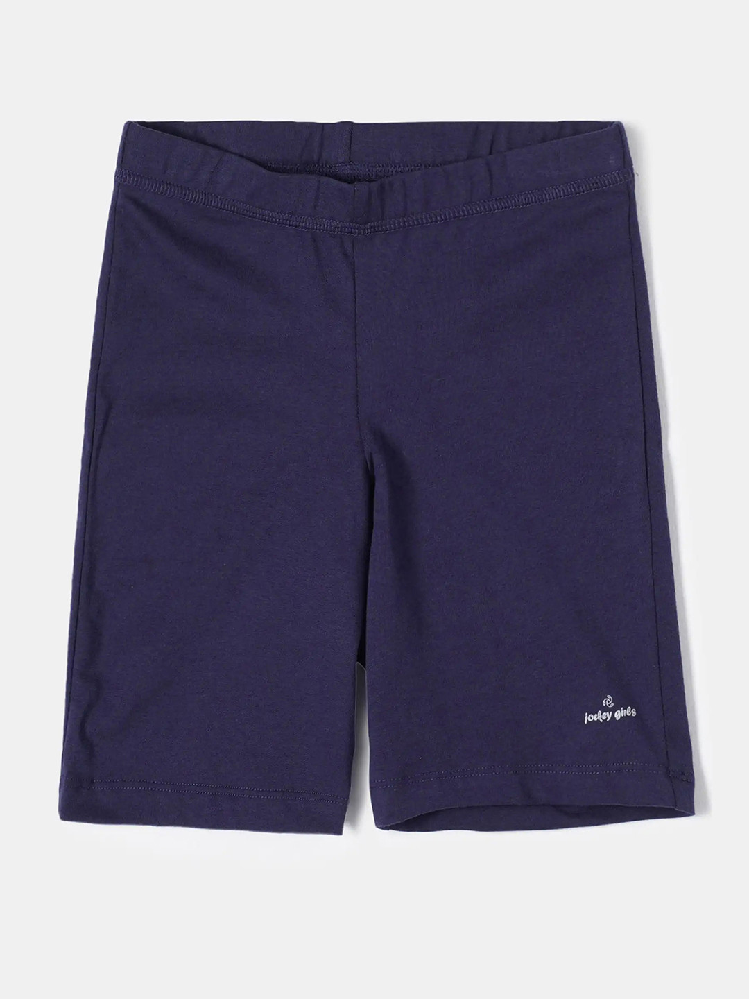 Jockey Girls Super Combed Cotton Solid Shorties with Ultrasoft Waistband-SG03