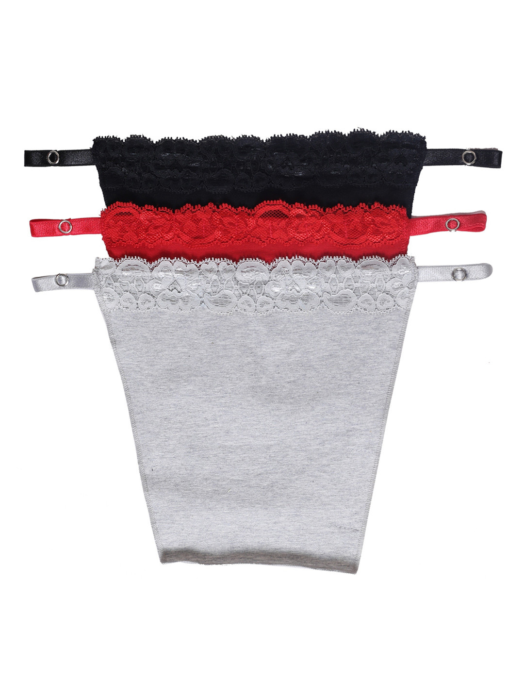 Finesse Miracle Cami Women Pack of 3 Cami Slip Cleavage Insert Cover Bra