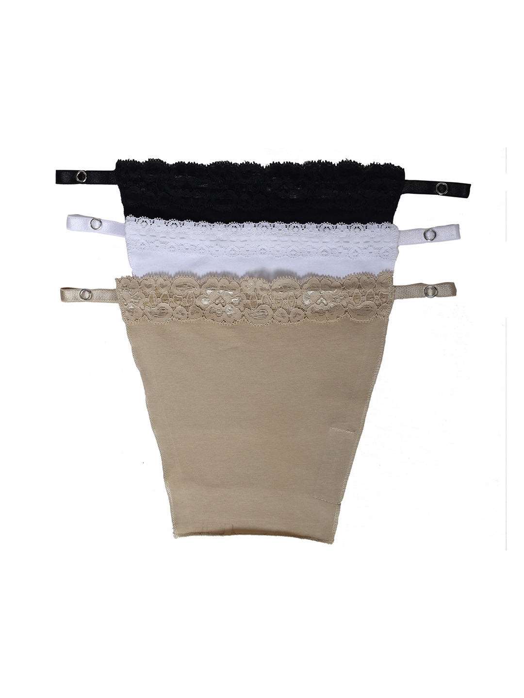 Finesse Miracle Cami Women Pack Of 3 Solid Camisoles