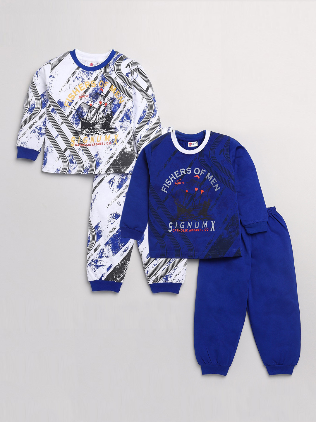 Mars Infiniti Boys Blue Clothing Set