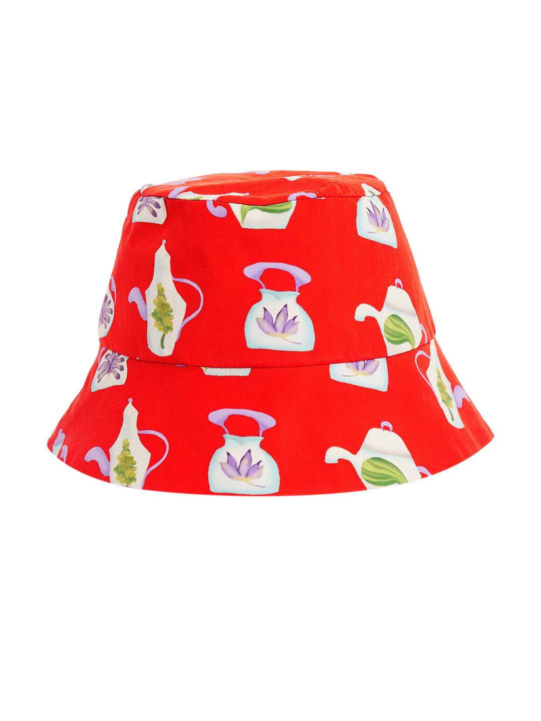 Masaba Women Red Printed Tea Party Bucket Hat
