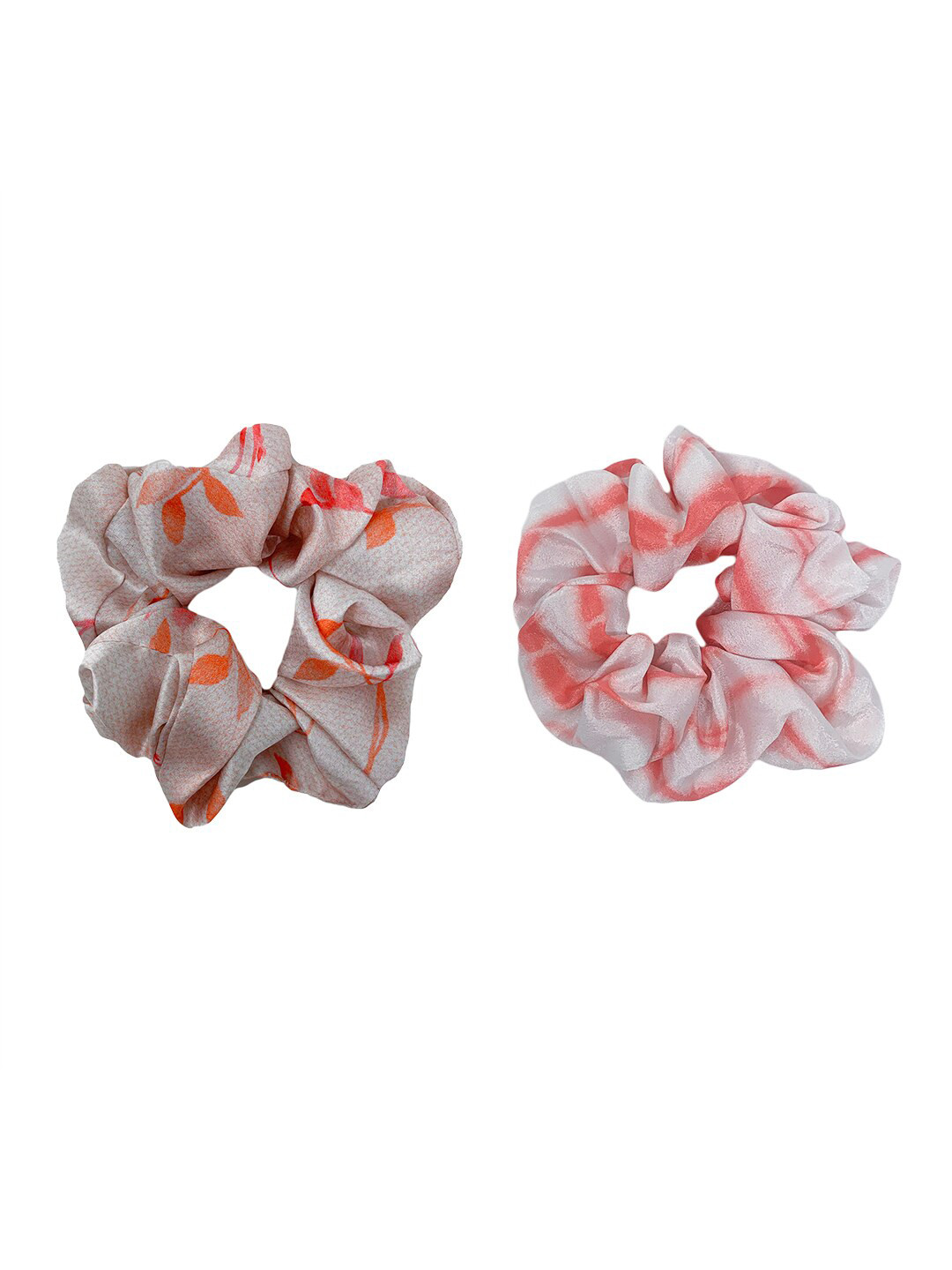 Mint & Oak Women White & Red Set of 2 Hair Accessory Set
