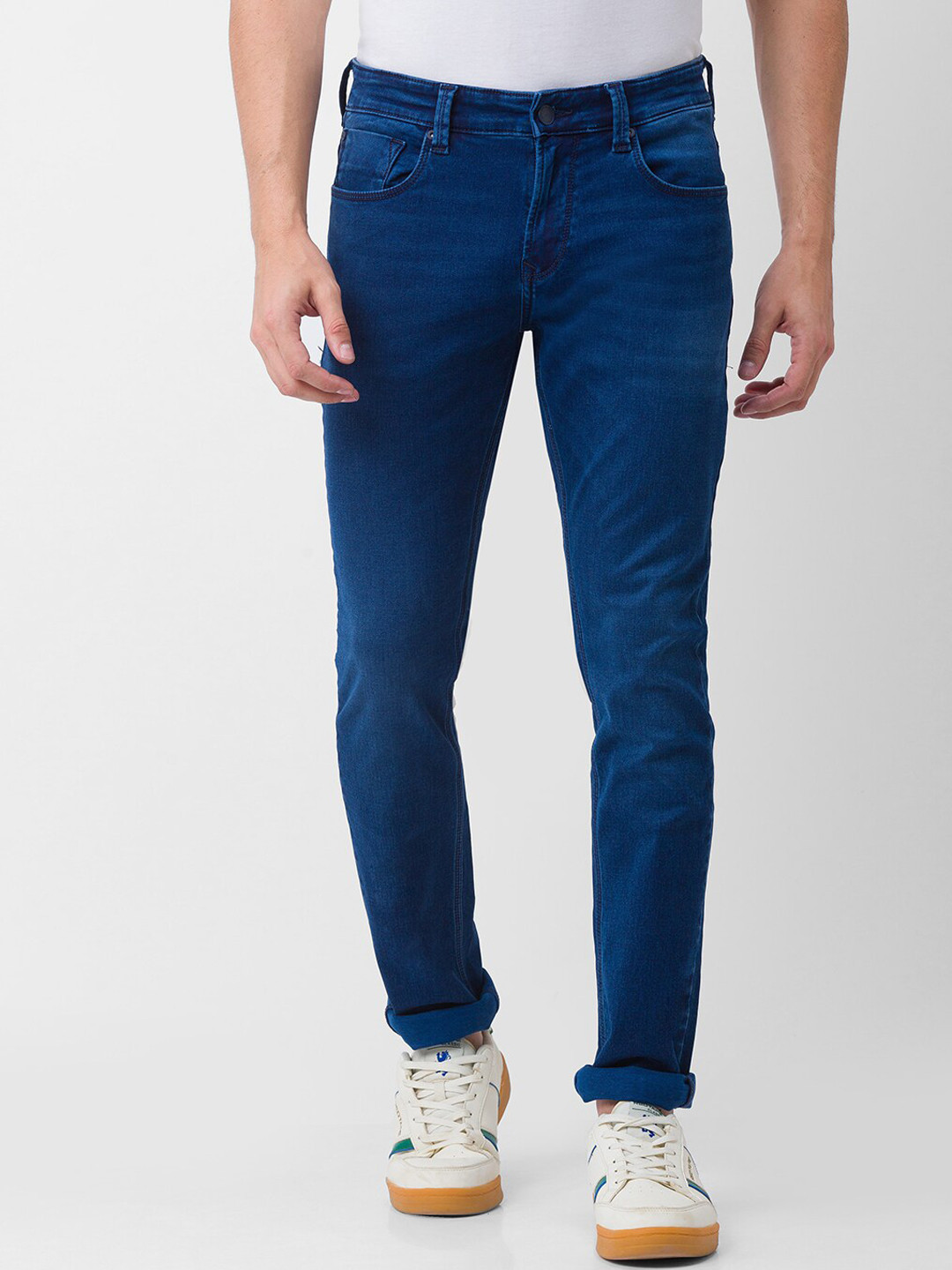 SPYKAR Men Blue Slim Fit Low-Rise Jeans