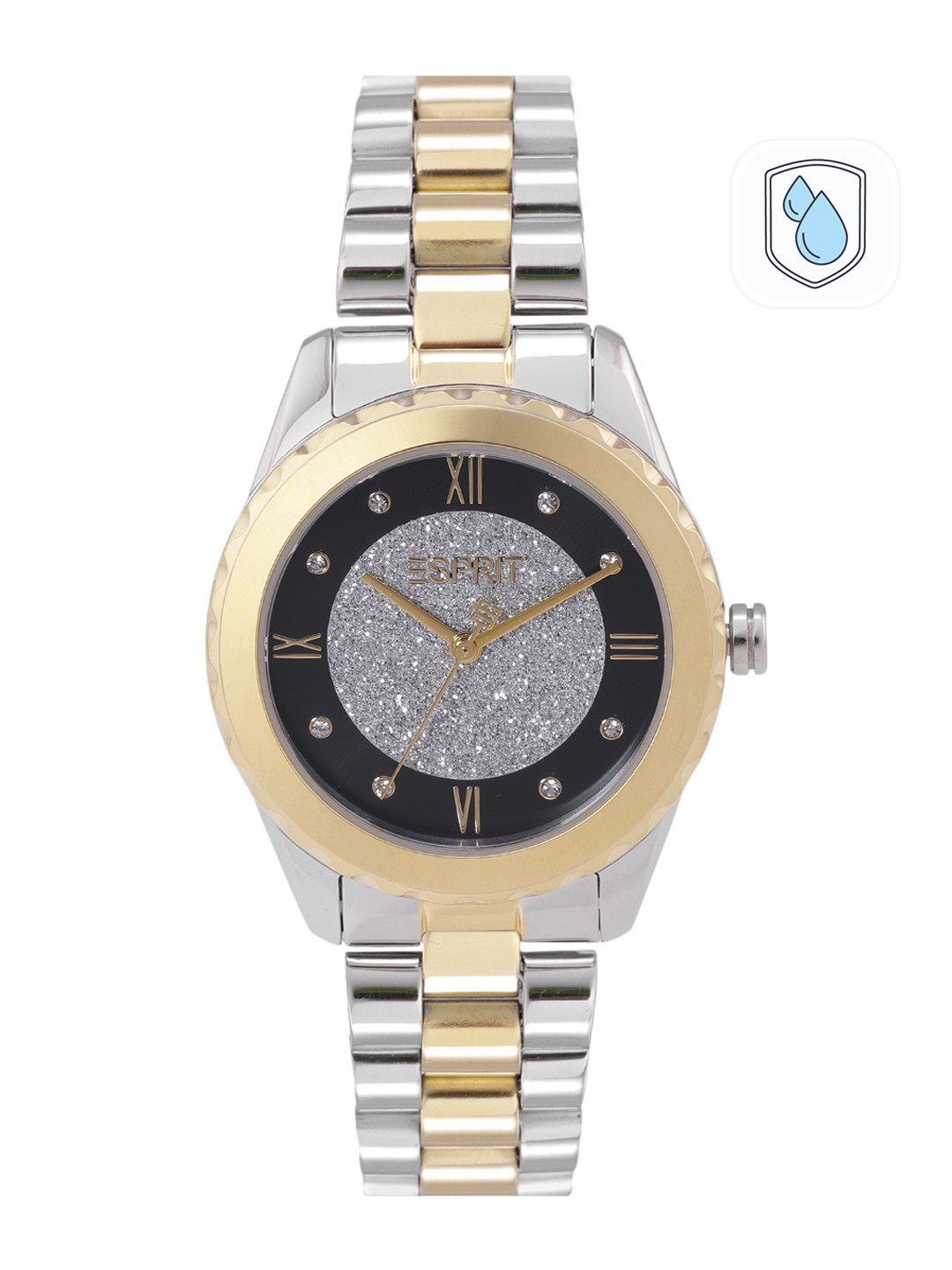 ESPRIT Women Multicoloured Glittered Dial Skyler Analogue Watch ES1L320M0165