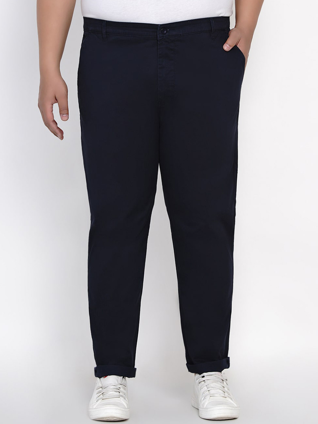 John Pride Plus Size Men Casual Trouser