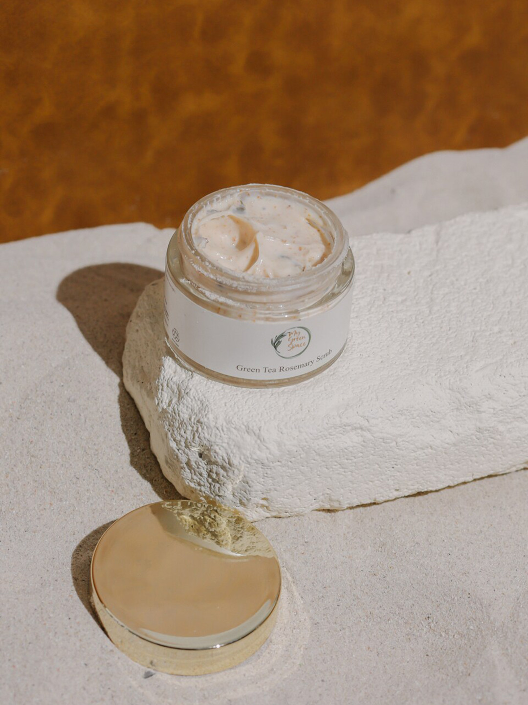 My Green Space White Green Tea Rosemary Body Scrub