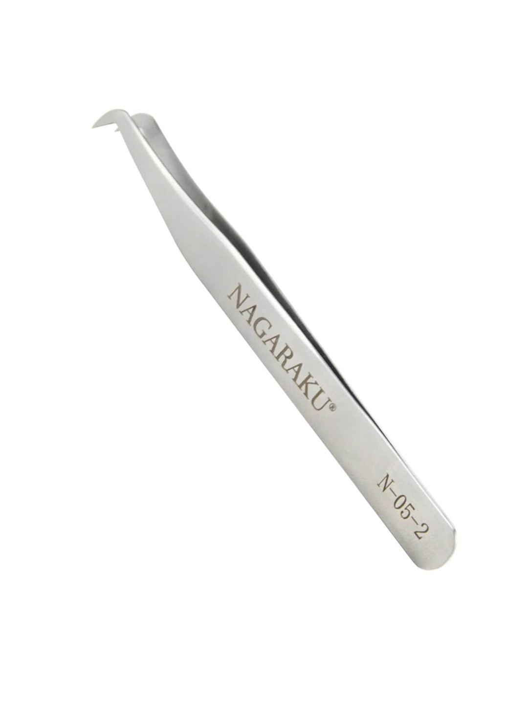 NAGARAKU Stainless Steel Non-Magnetic Eyelash Extension Tweezers - N-05-2