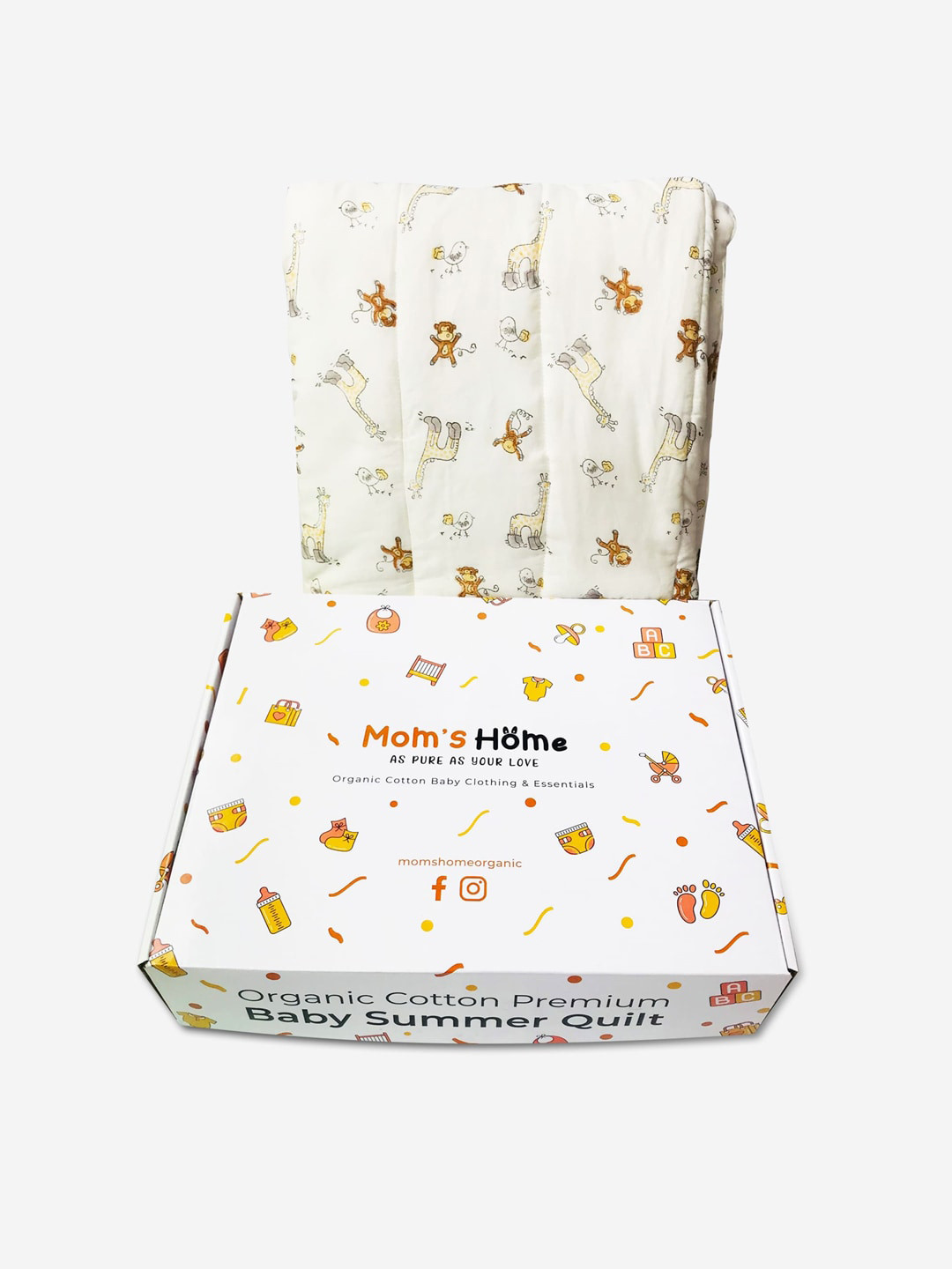 Moms Home Unisex Kids Multi Blankets Quilts and Dohars