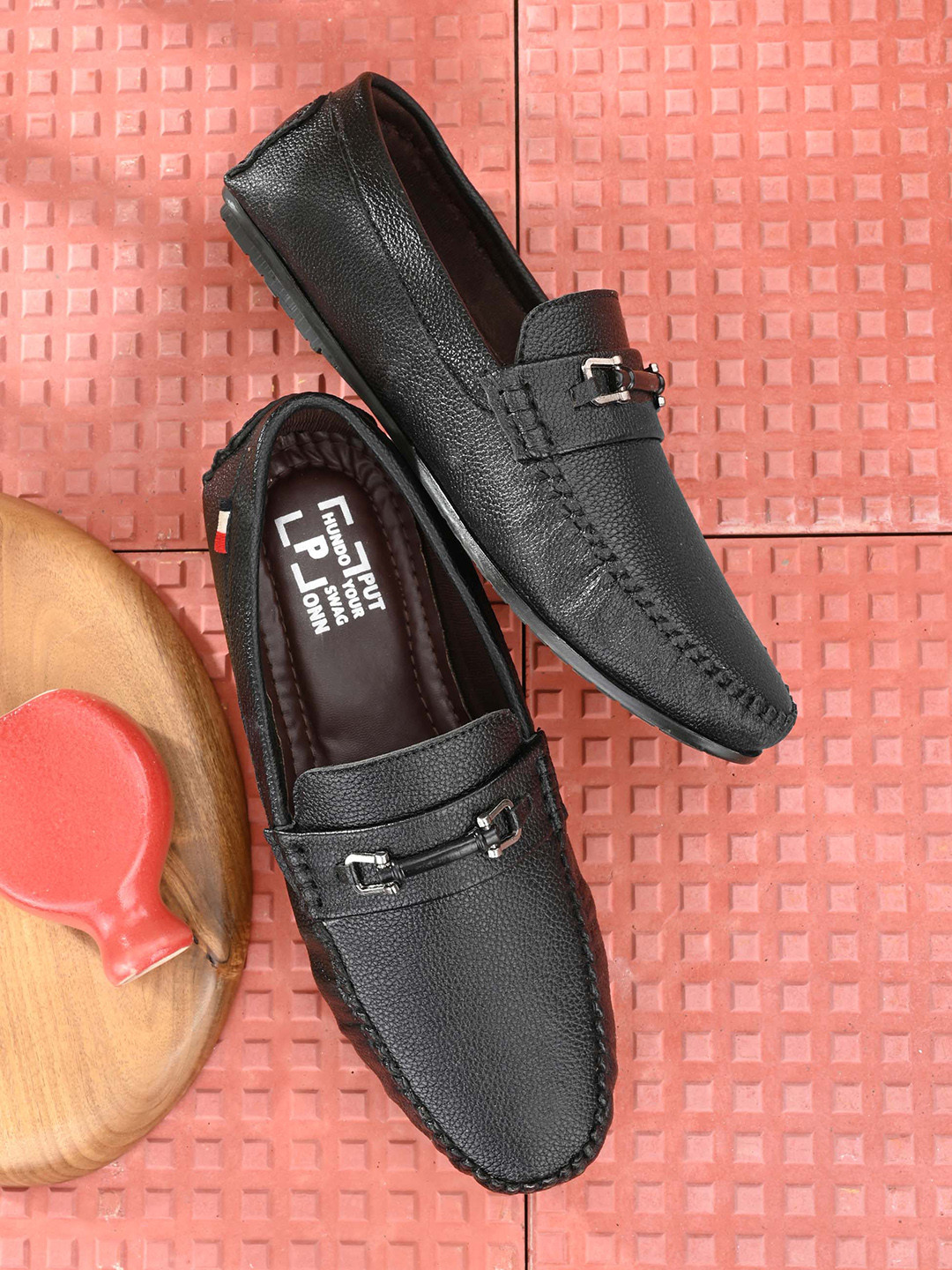 Hundo P Men Blue Slip-On Sneakers