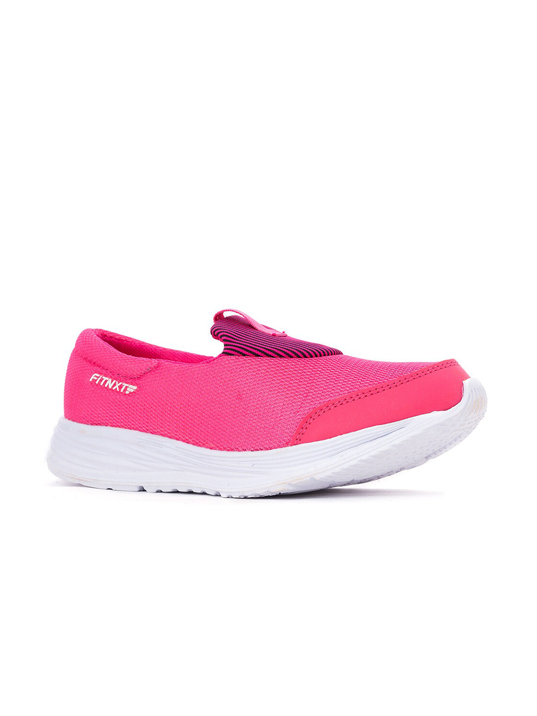 Khadims Women Pink Textile Walking Non-Marking Shoes