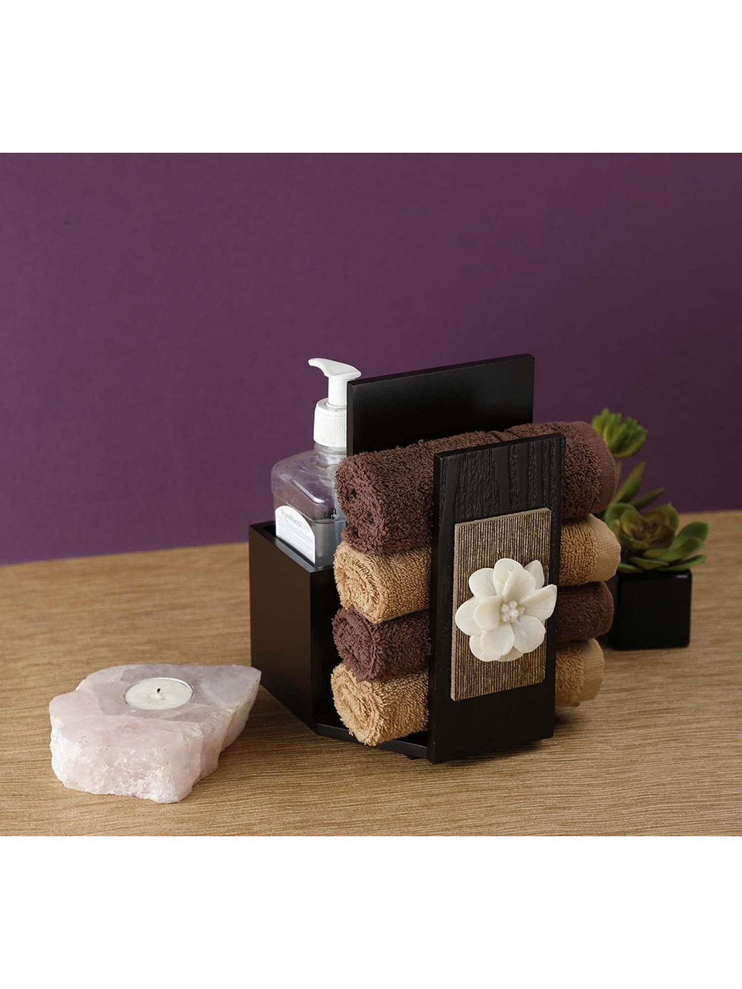 COCKTAIL Brown Hand Towel Holder