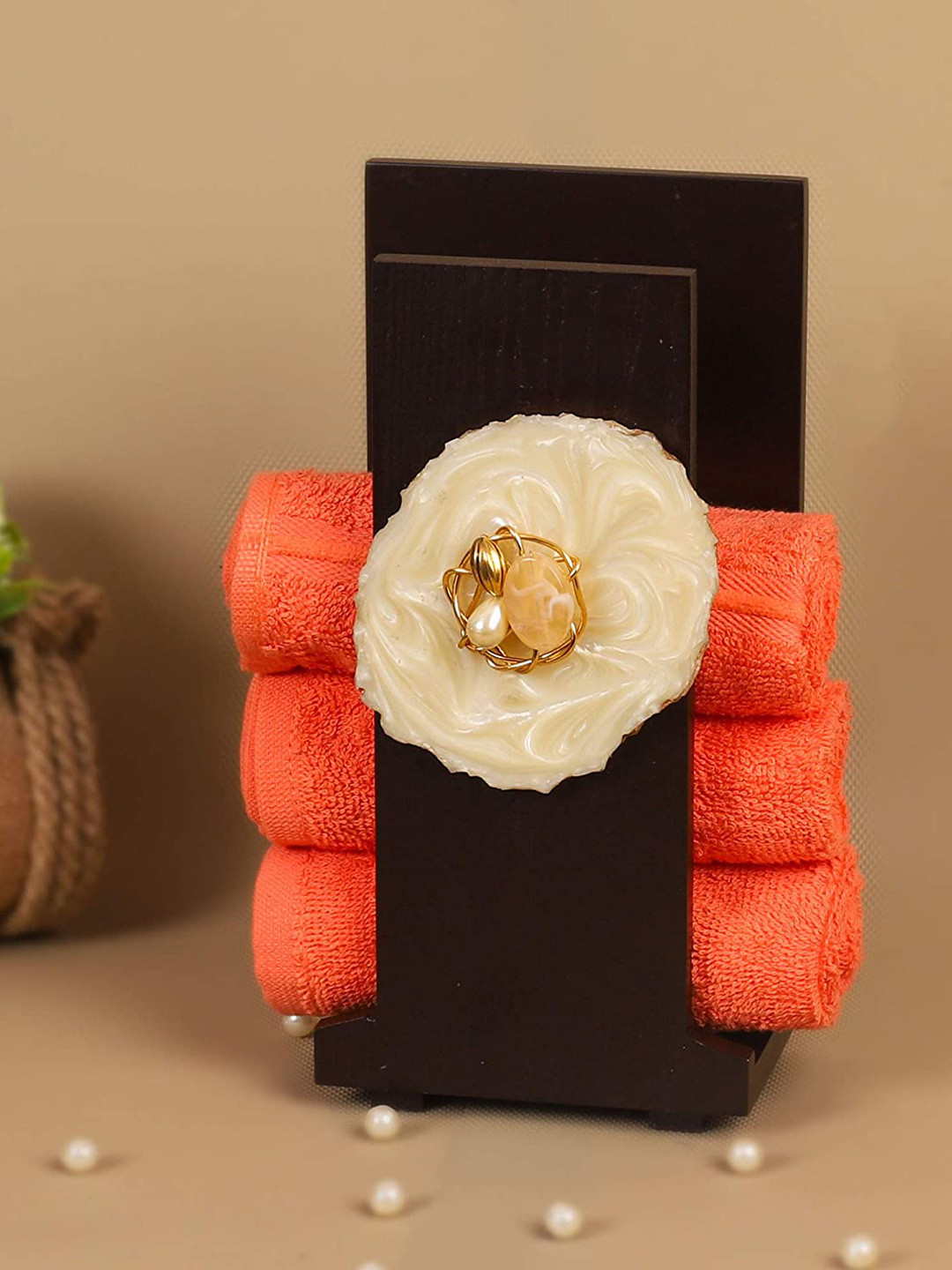 COCKTAIL Brown Solid Wooden Napkin  Holders